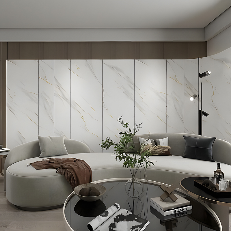 Căn hộ chung cư Phòng khách Accent Wall PET Transfer Film
