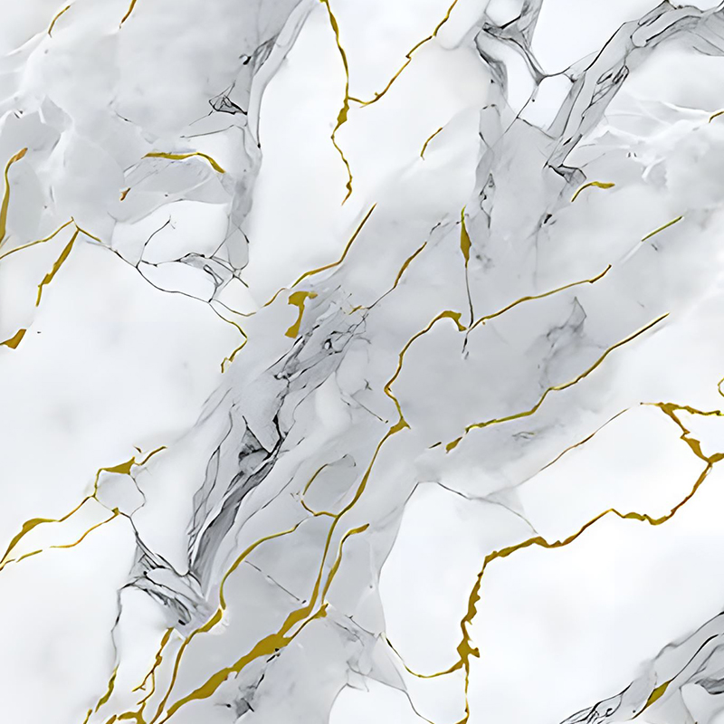 Gilded Cloud Rock Căn hộ Nền trang trí tường Phim chuyển PET