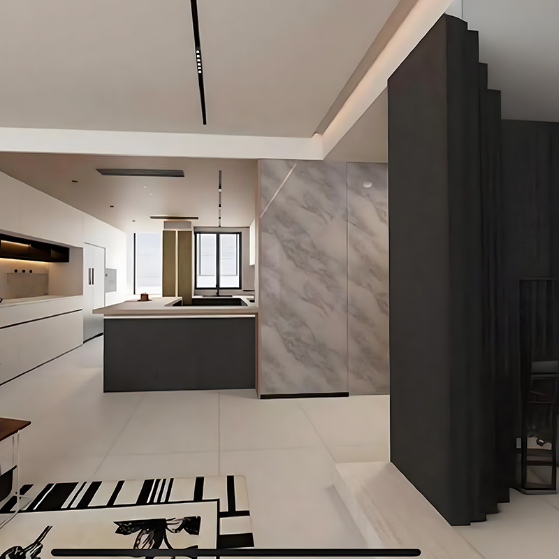 Tấm dán tường chống thấm nước và chống ẩm gốc đen trắng Phim truyền nhiệt tự dính